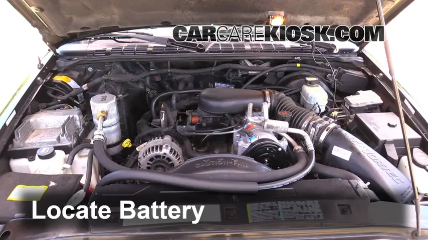 2002 Chevrolet S10 LS 4.3L V6 Crew Cab Pickup (4 Door) Battery
